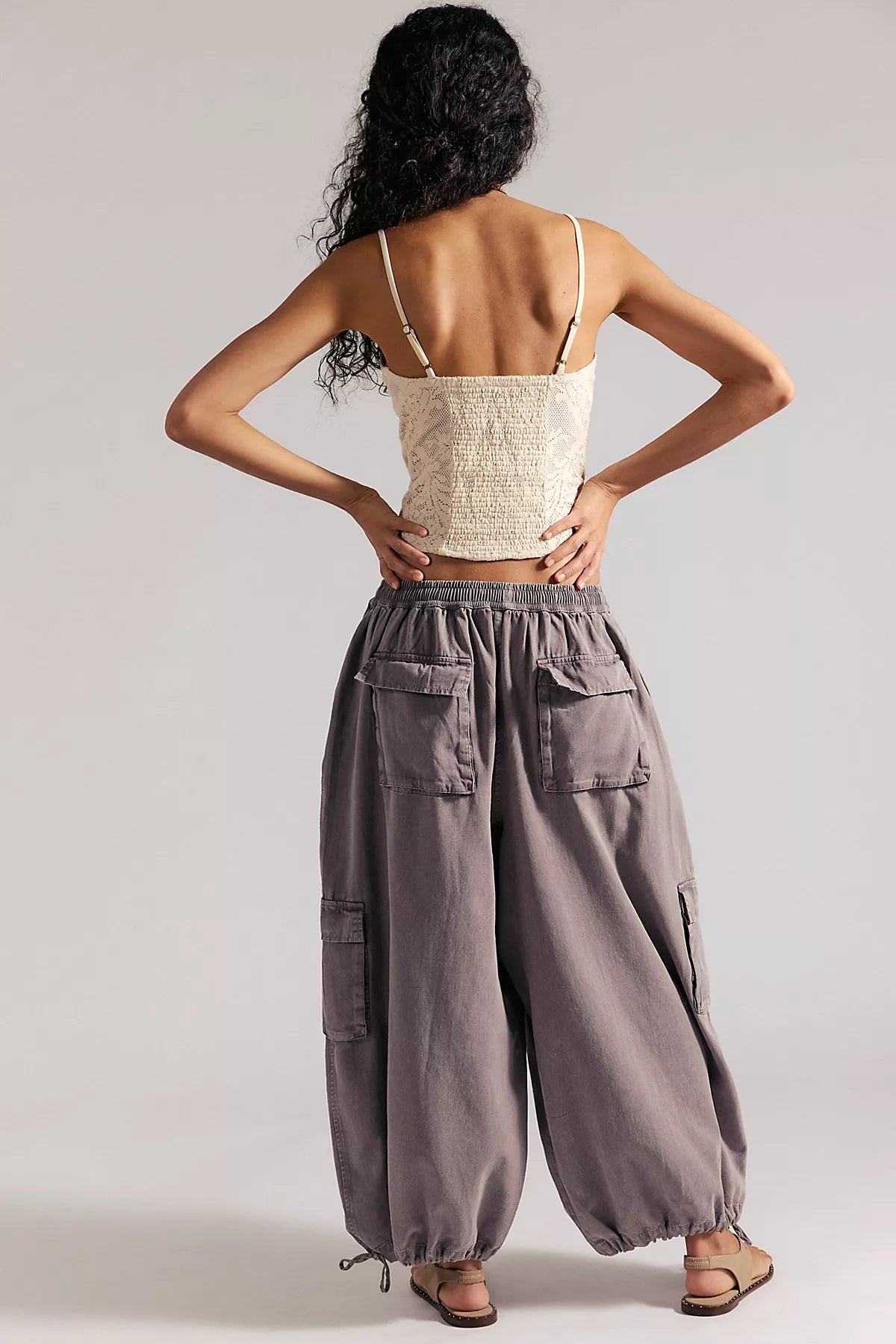 Bobbi Pull-On Cargo Trousers