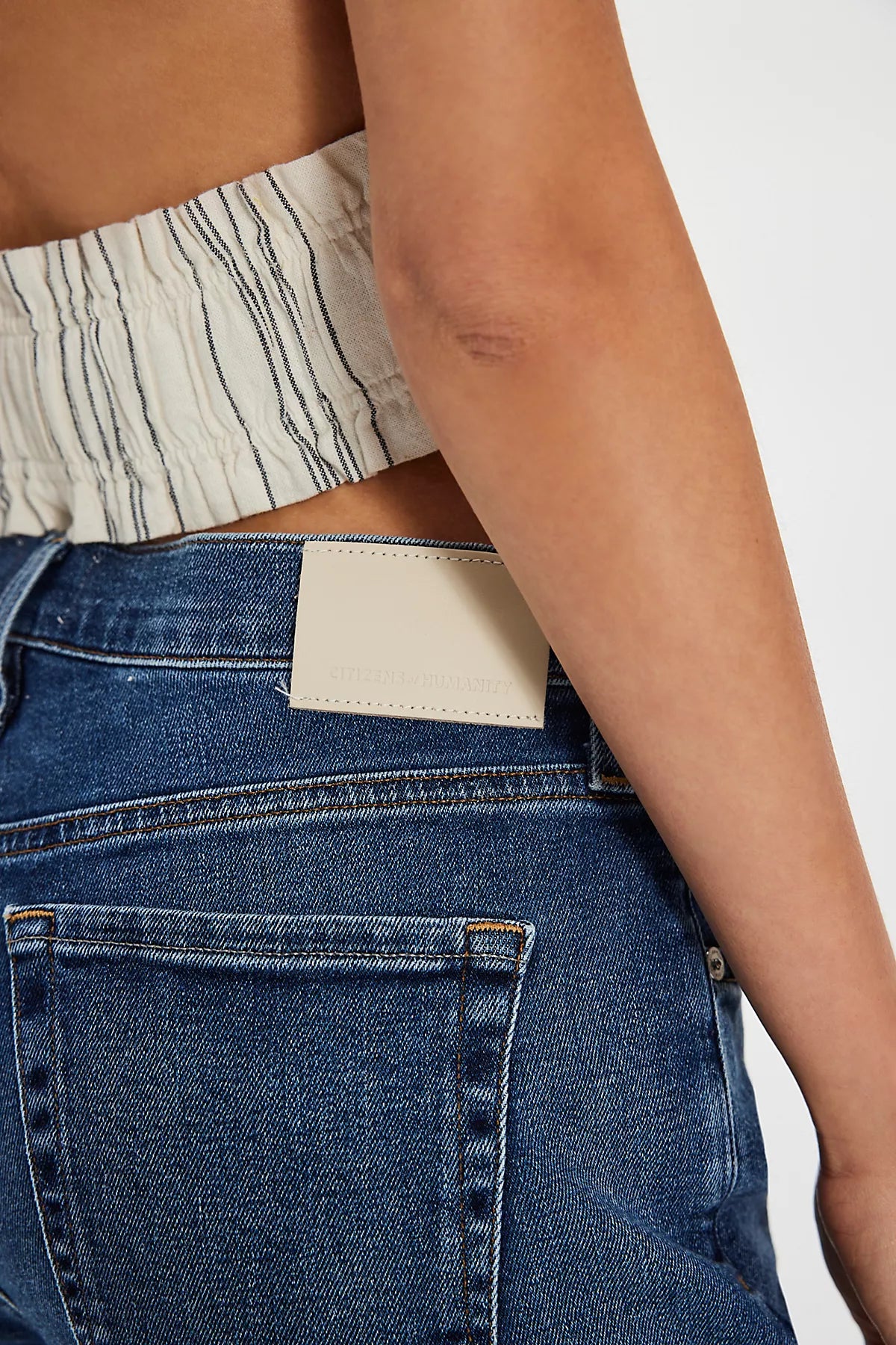 Citizens of Humanity Anissa Low-Rise Straight Leg Jeans