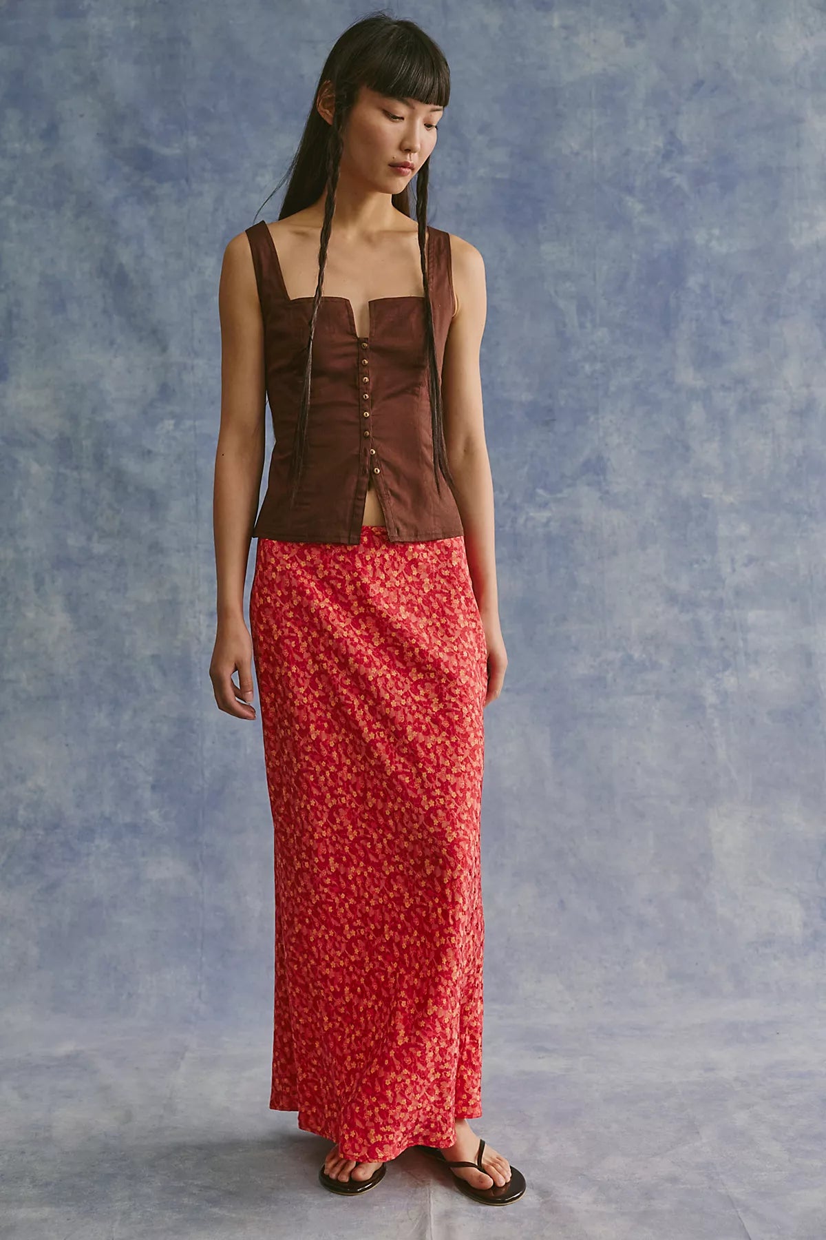 Bonita Printed Maxi Skirt