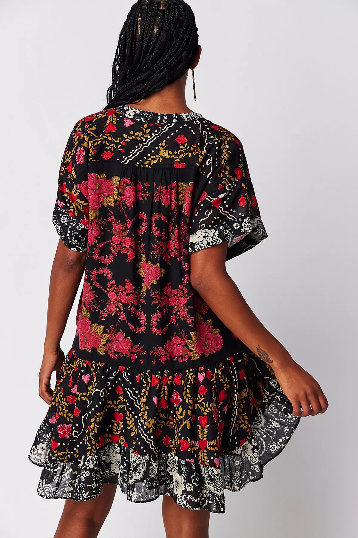 Agnes Printed Mini Dress