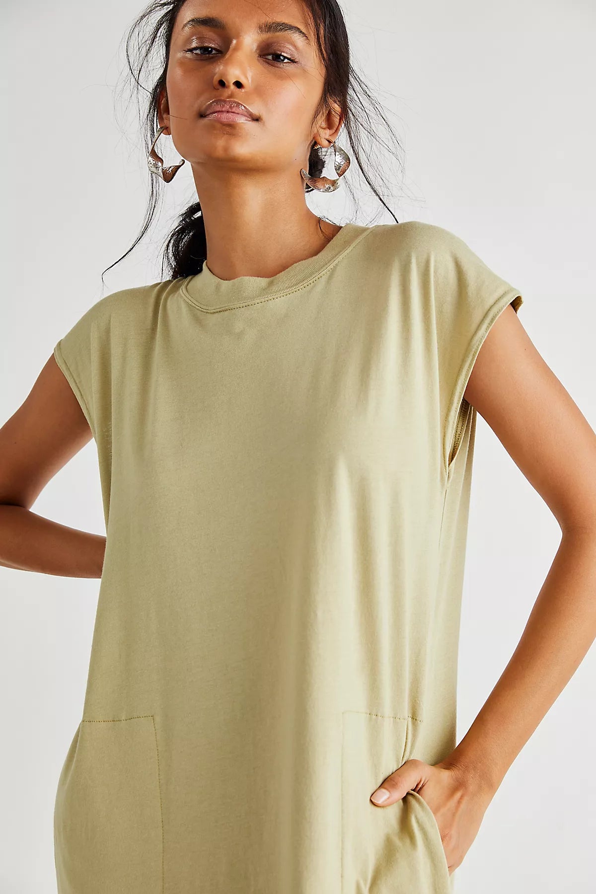 All Day Long Midi T-Shirt Dress