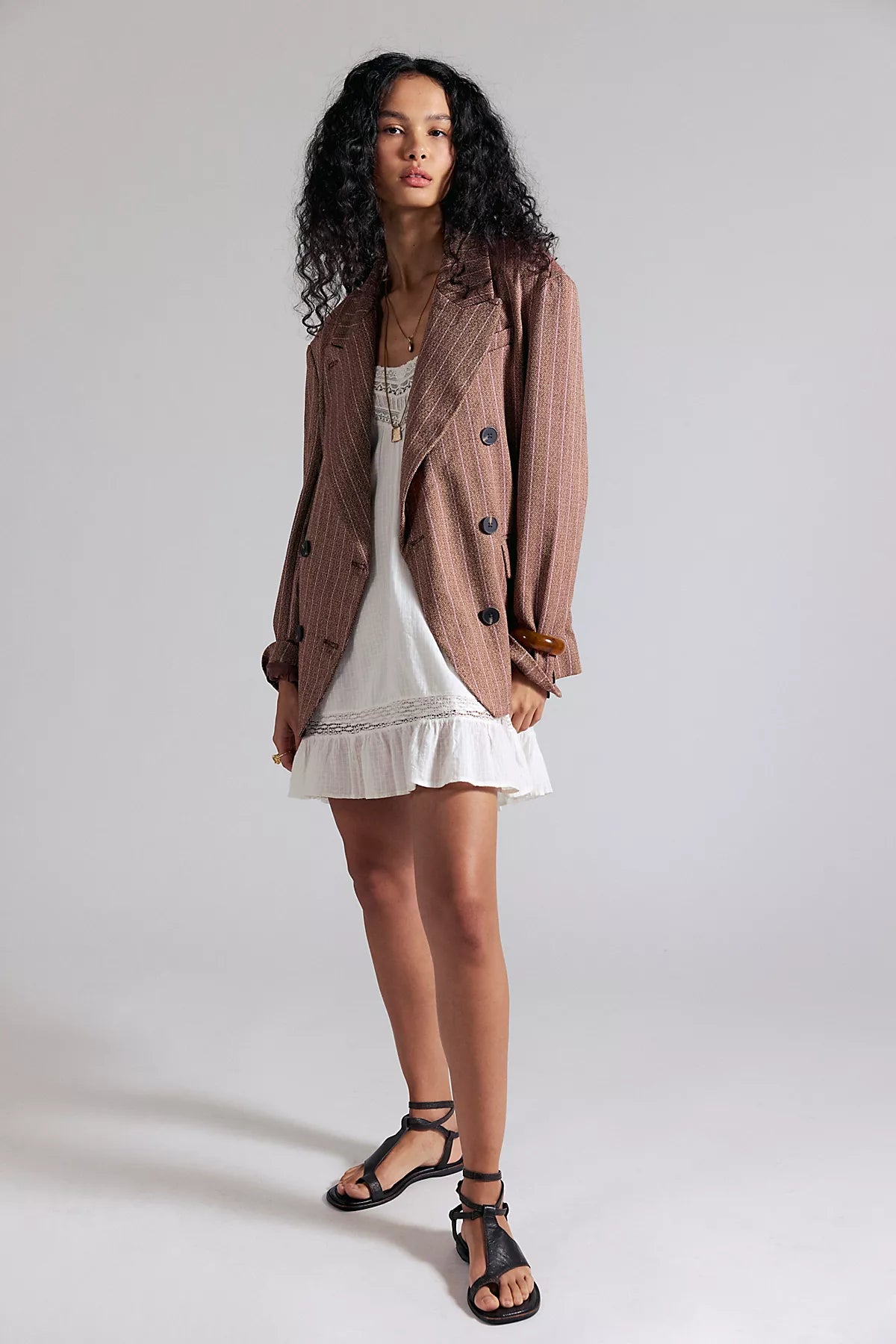 Dean Double-Breasted Blazer
