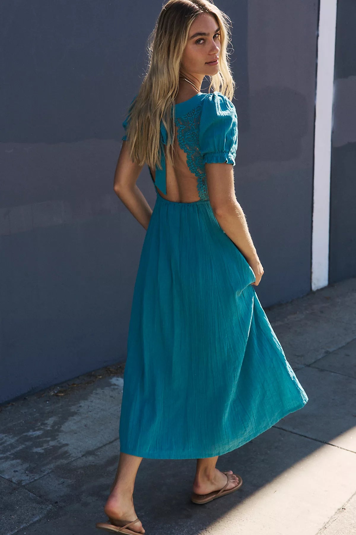 All You Need Is Lace Midi Dress