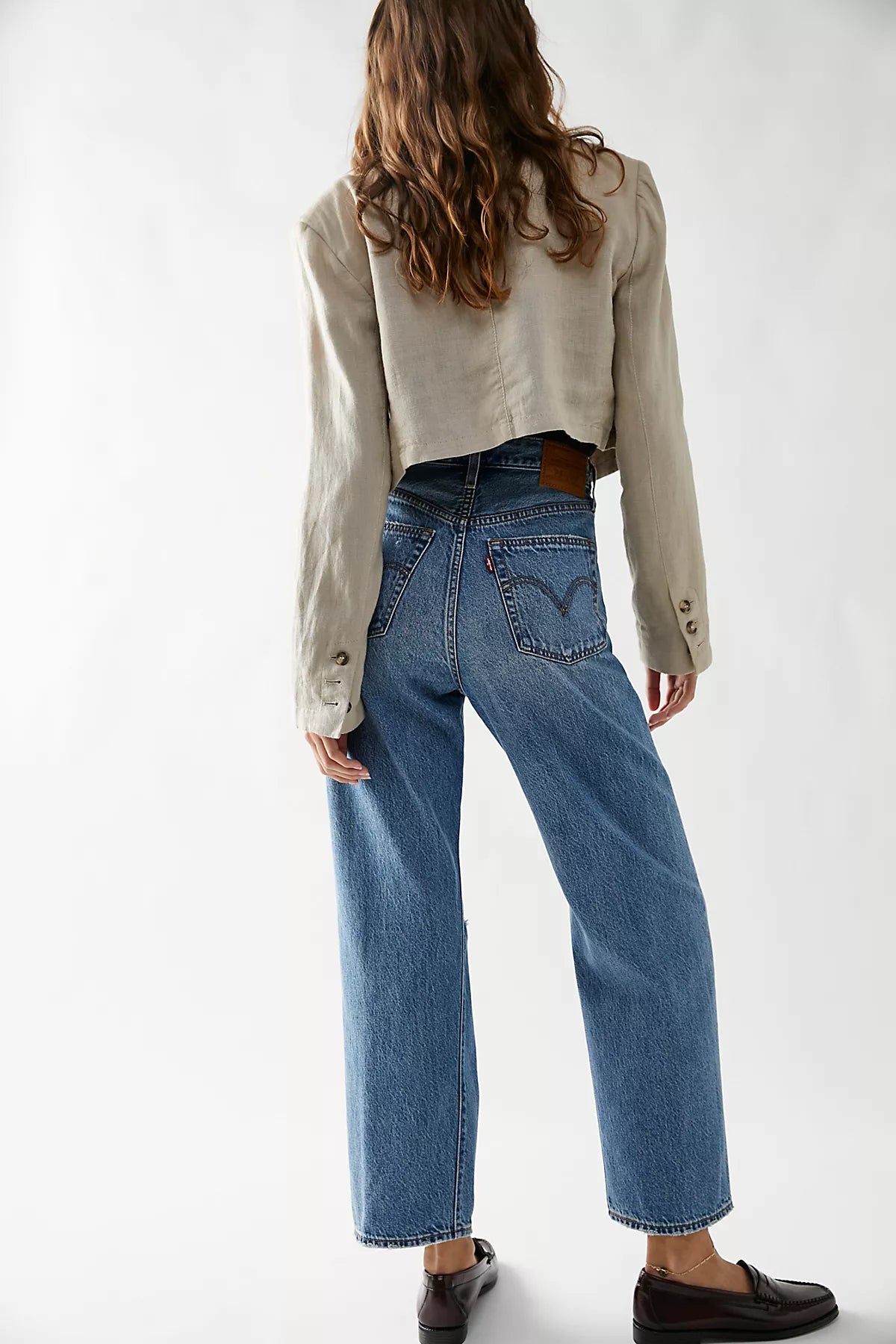 Levi's Ribcage Straight Ankle Jeans