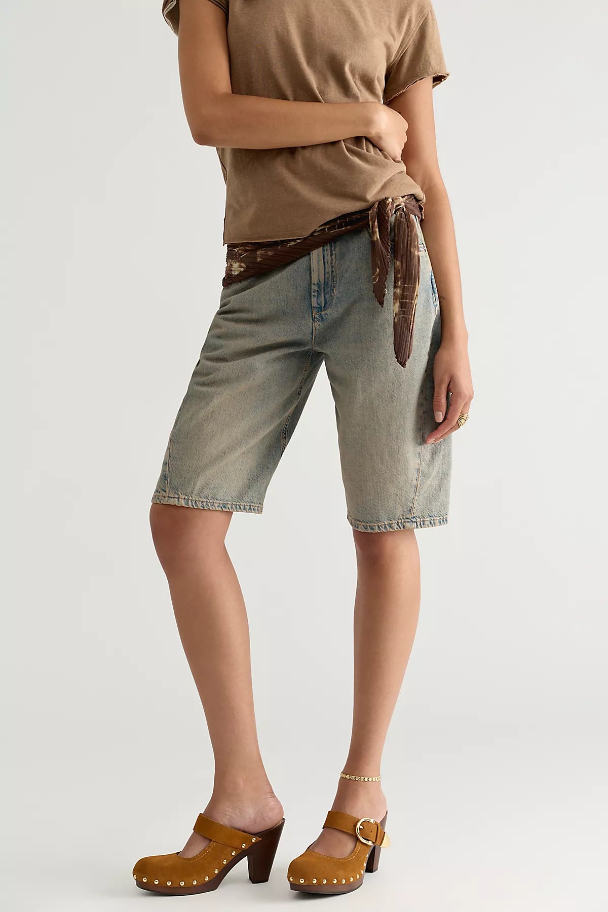 Frye Cindy Buckle Clogs