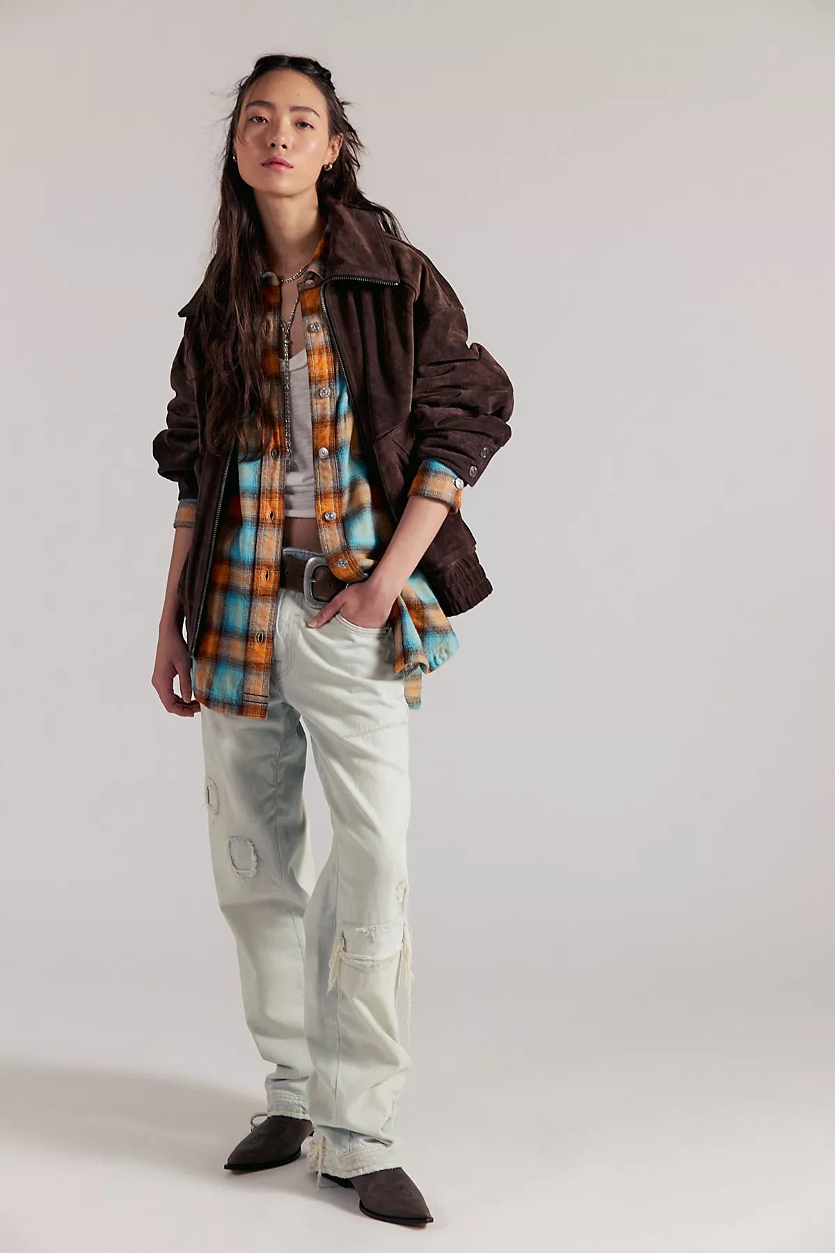 We The Free Ashley Plaid Shirt