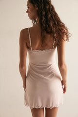 Only Hearts Delicious With Lace Mini Slip Dress