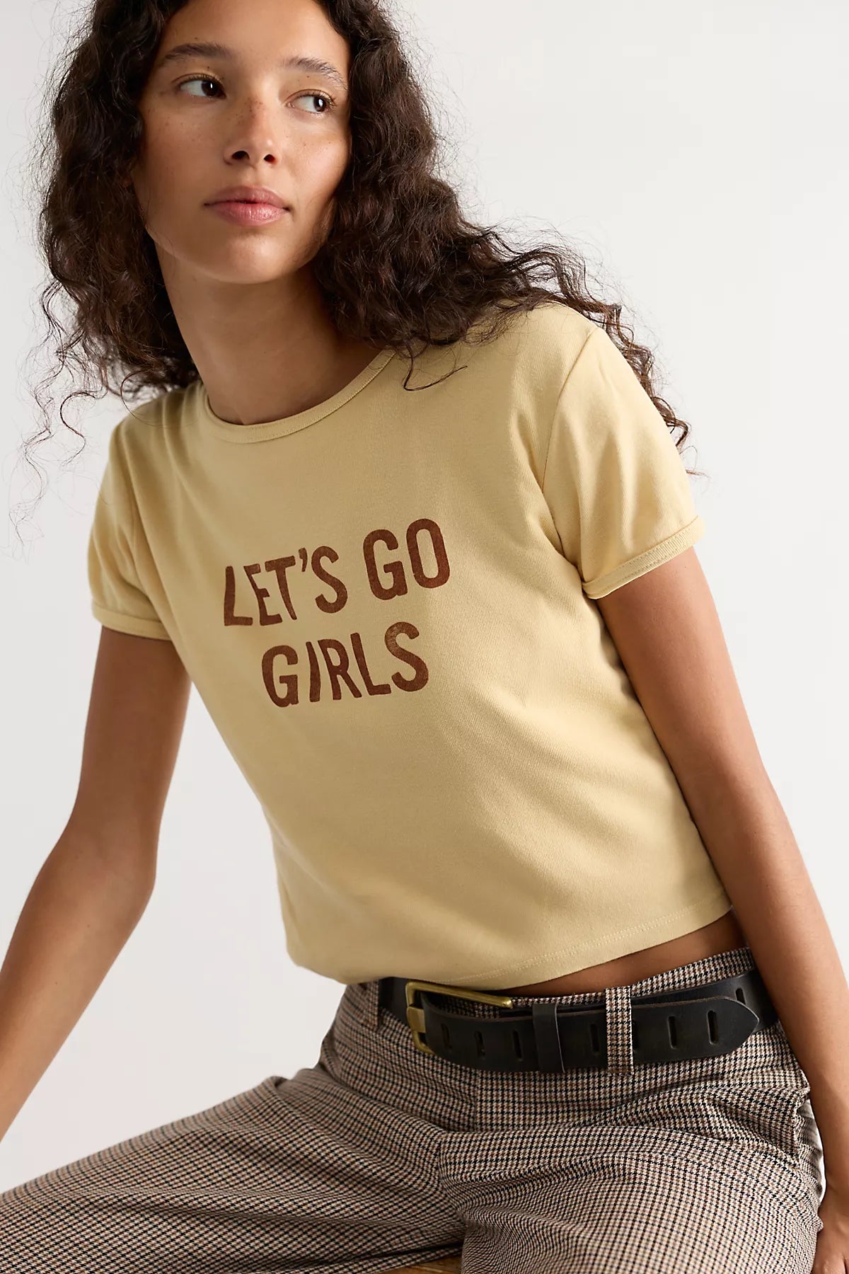 Daydreamer Let’s Go Girls Slim Tee