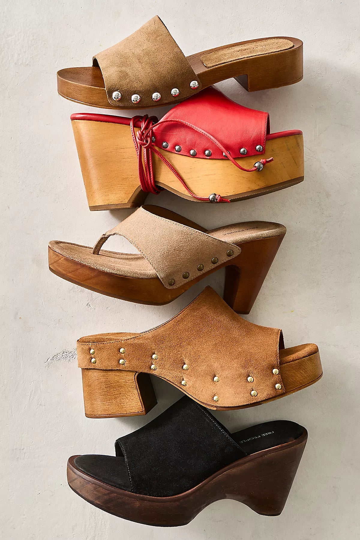 Front Row Wrap Clogs
