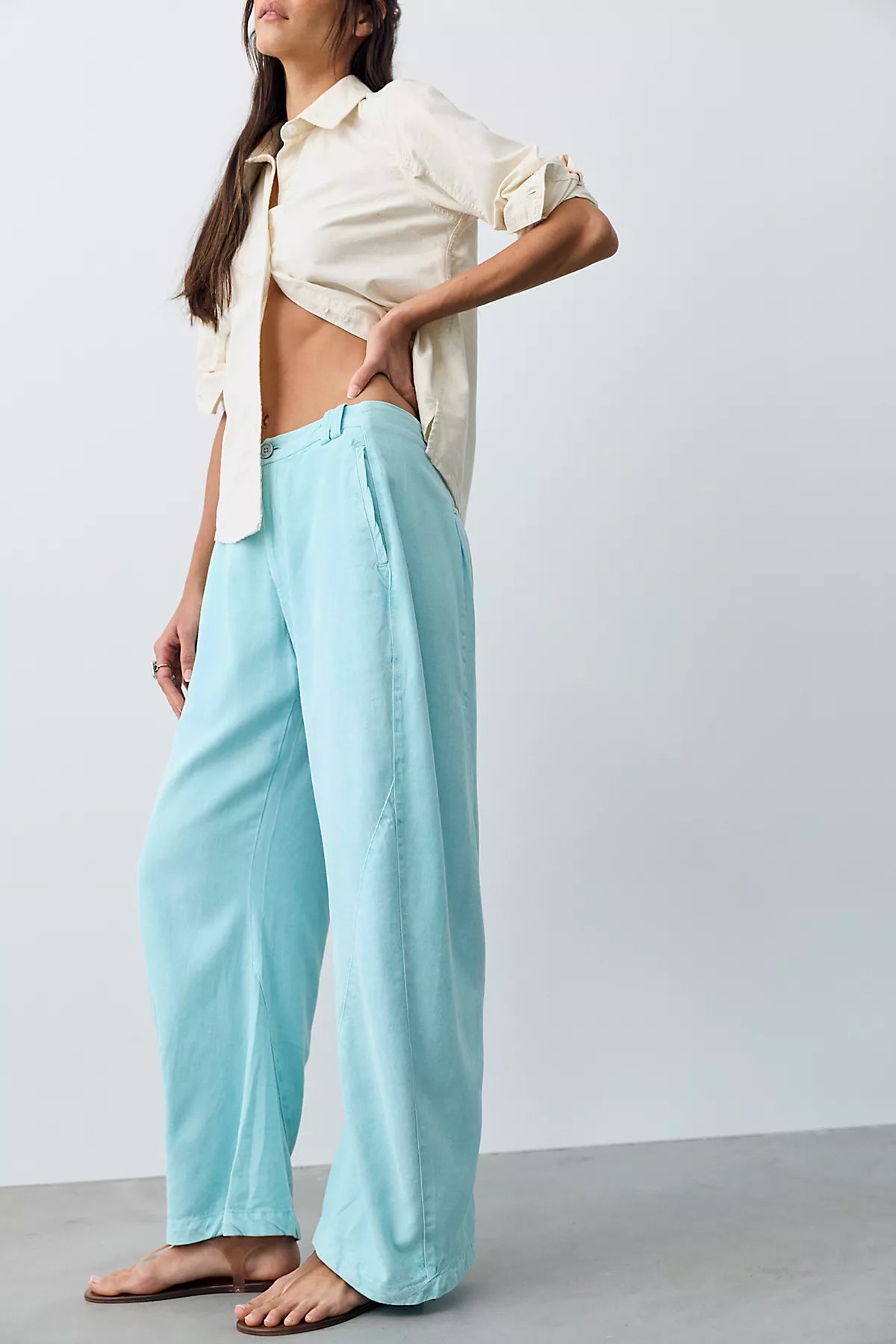 Spotlight Washed Barrel Chino Trousers