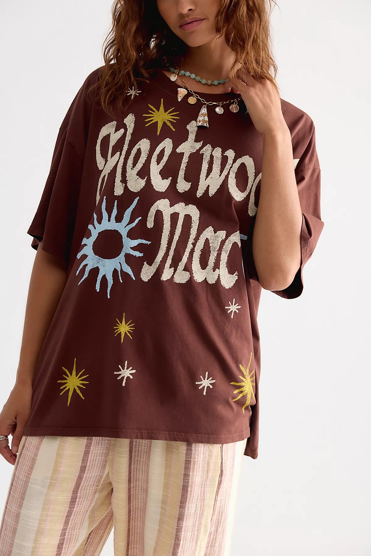 Daydreamer Fleetwood Mac Doodles Oversized Tee