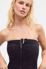 OneTeaspoon Dark Angel Strapless Jumpsuit