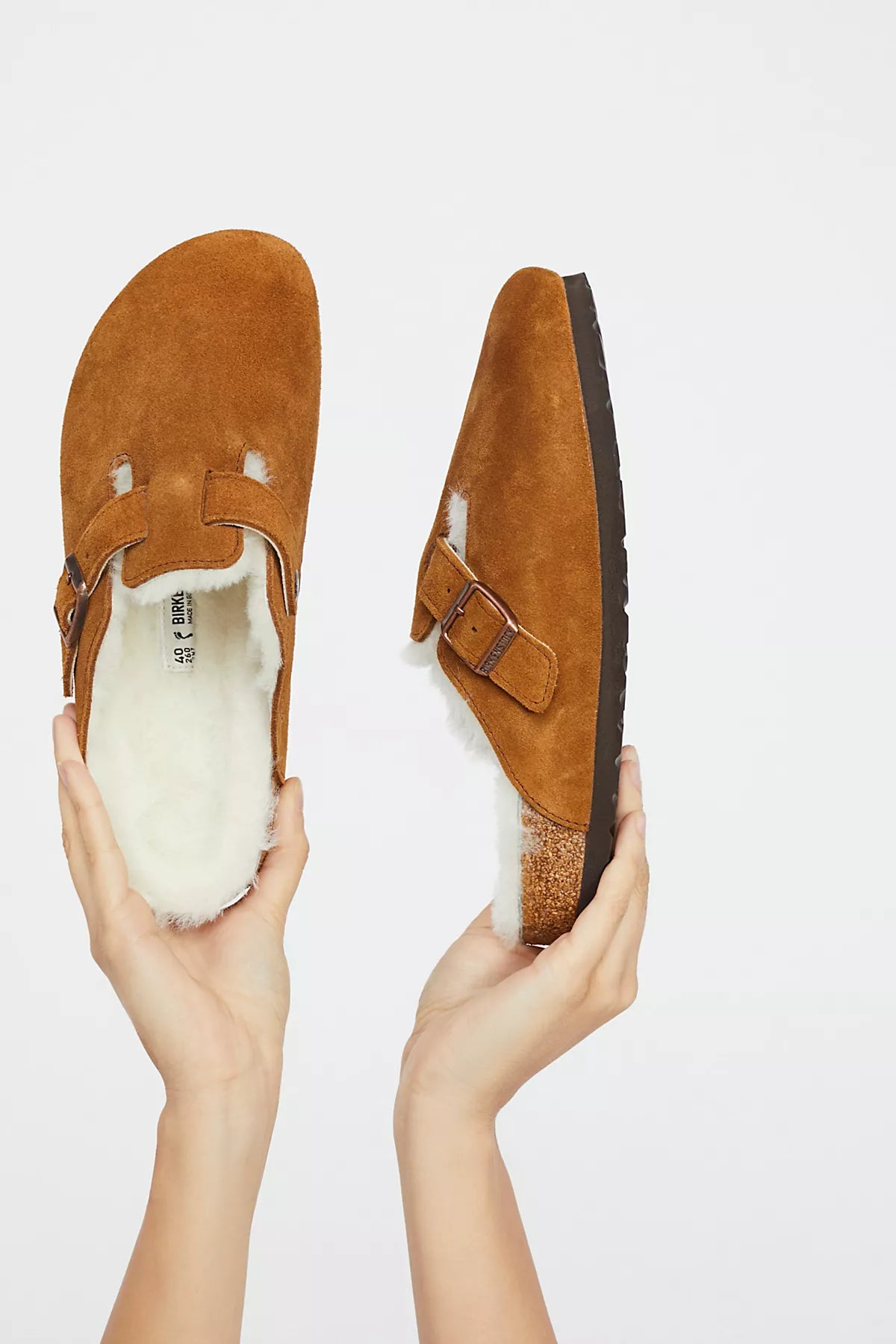 Birkenstock Boston Shearling Clogs