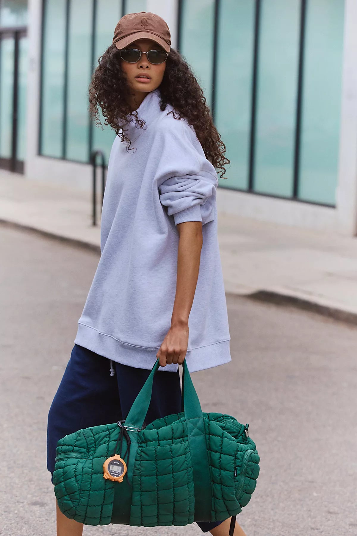 A Cut Above Mock Neck Pullover Sweatshirt