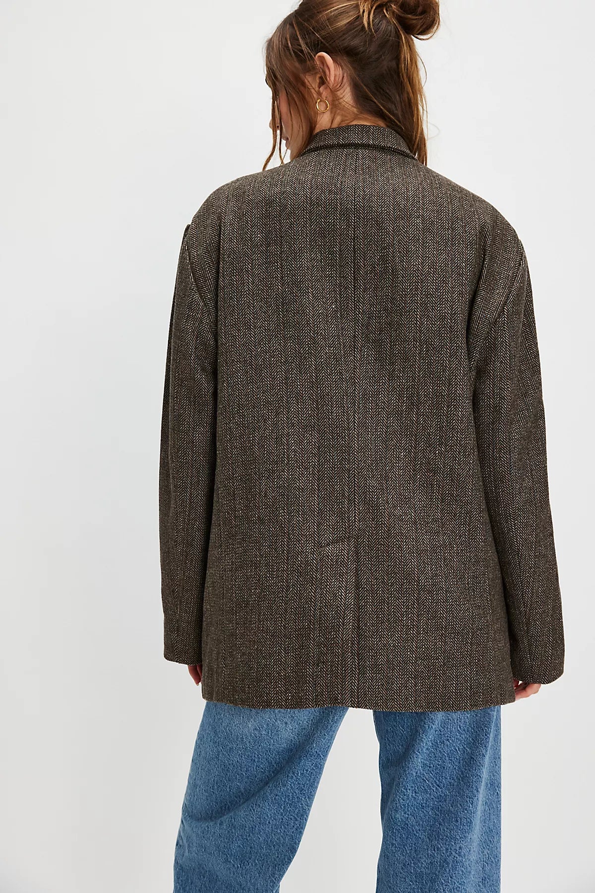 Denimist Peak Lapel Blazer