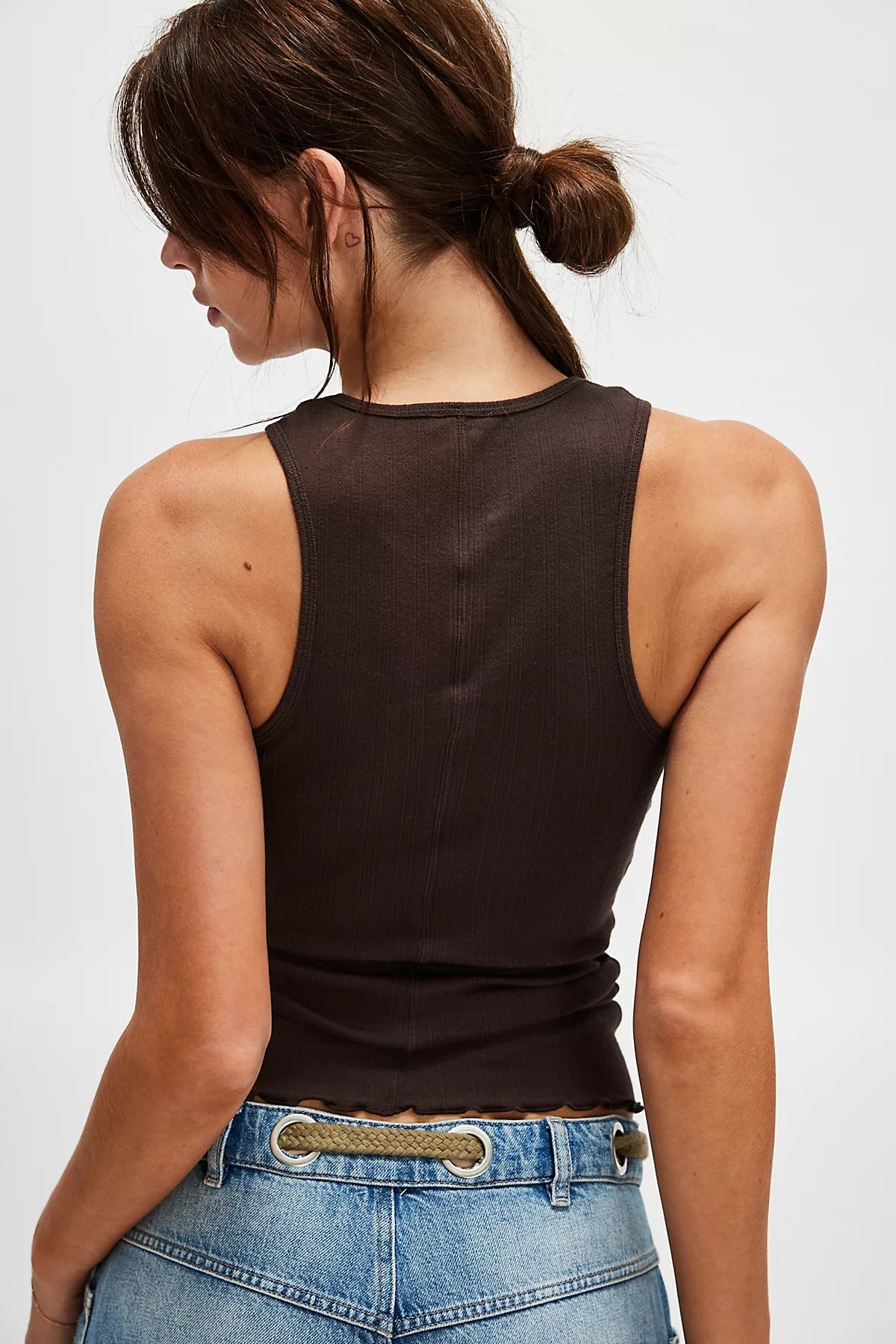 Fresh In Love Pointelle Tank