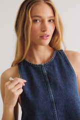 AGOLDE Harriet Denim Mini Dress