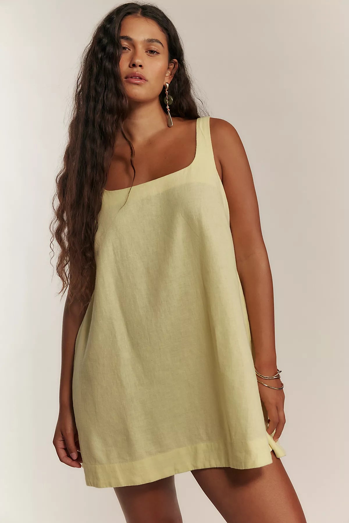 Breezy Linen Mini Dress