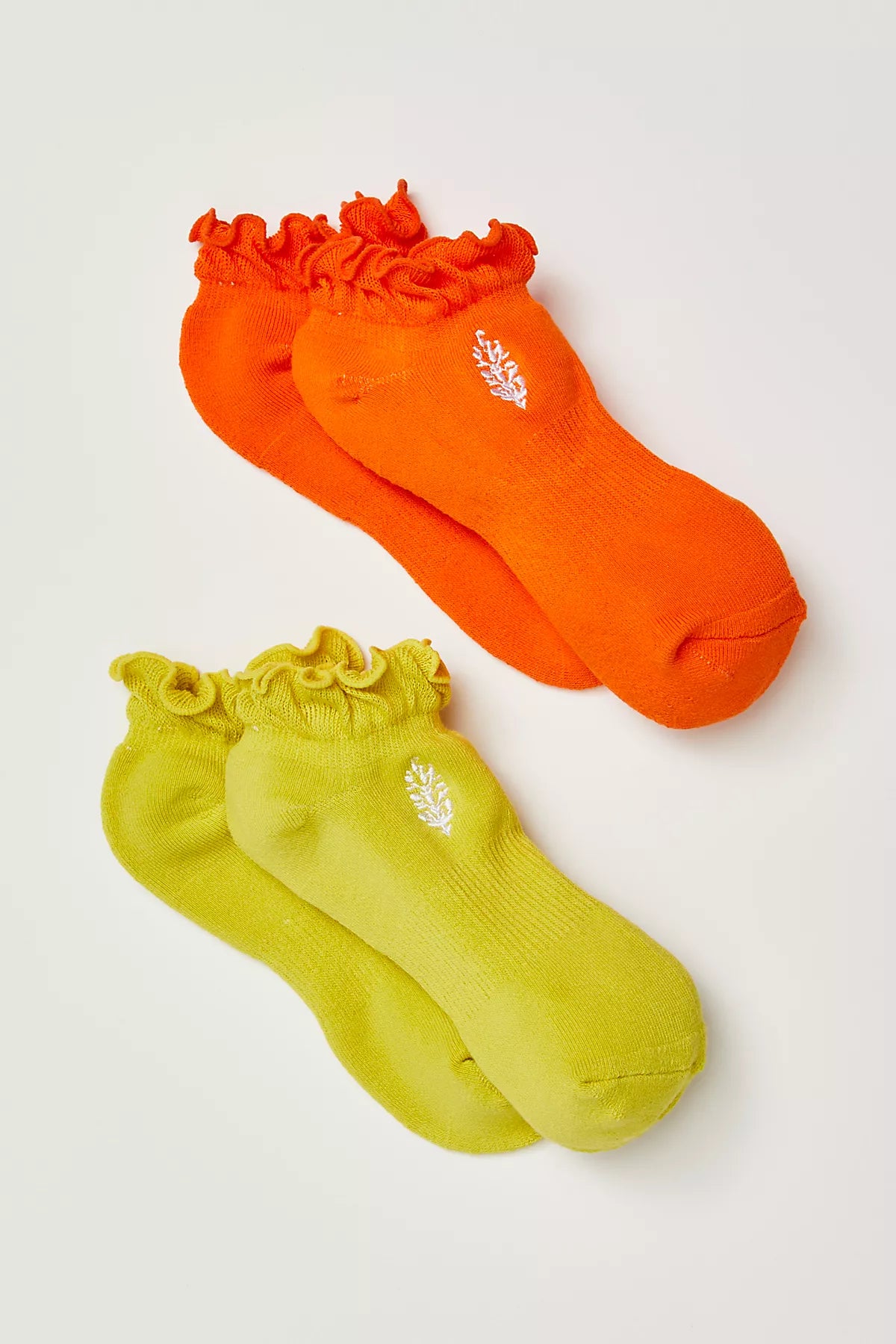 FP Movement Ruffle Sneaker Sock 2-Pack