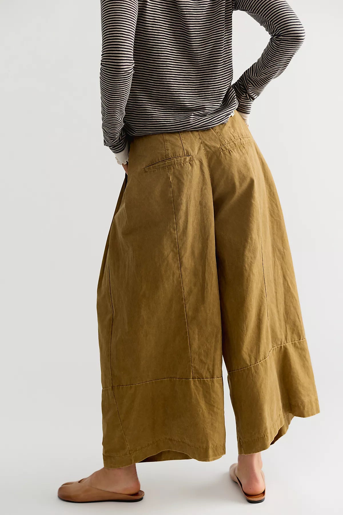 Concrete Solid Trousers