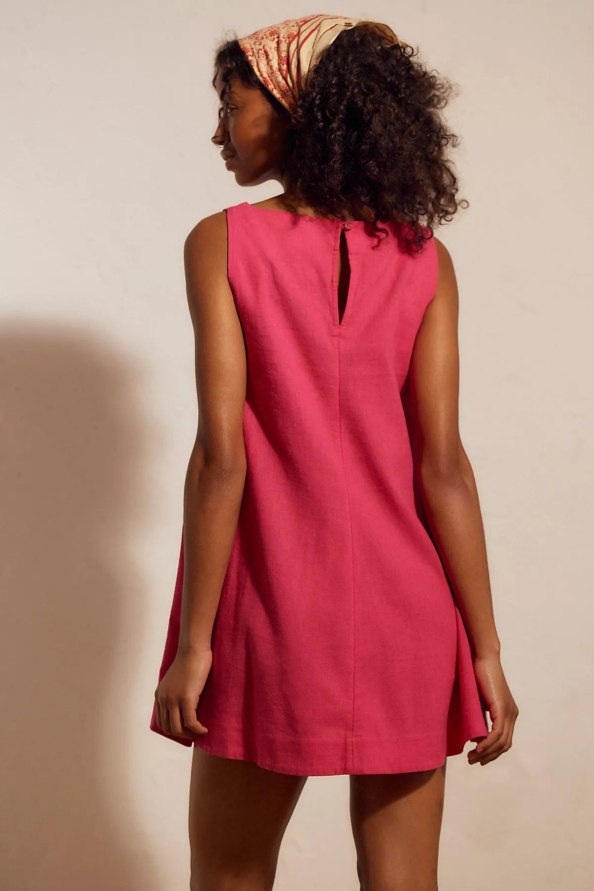 Breezy Linen Mini Dress