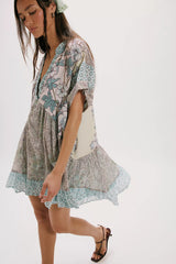 Agnes Printed Mini Dress