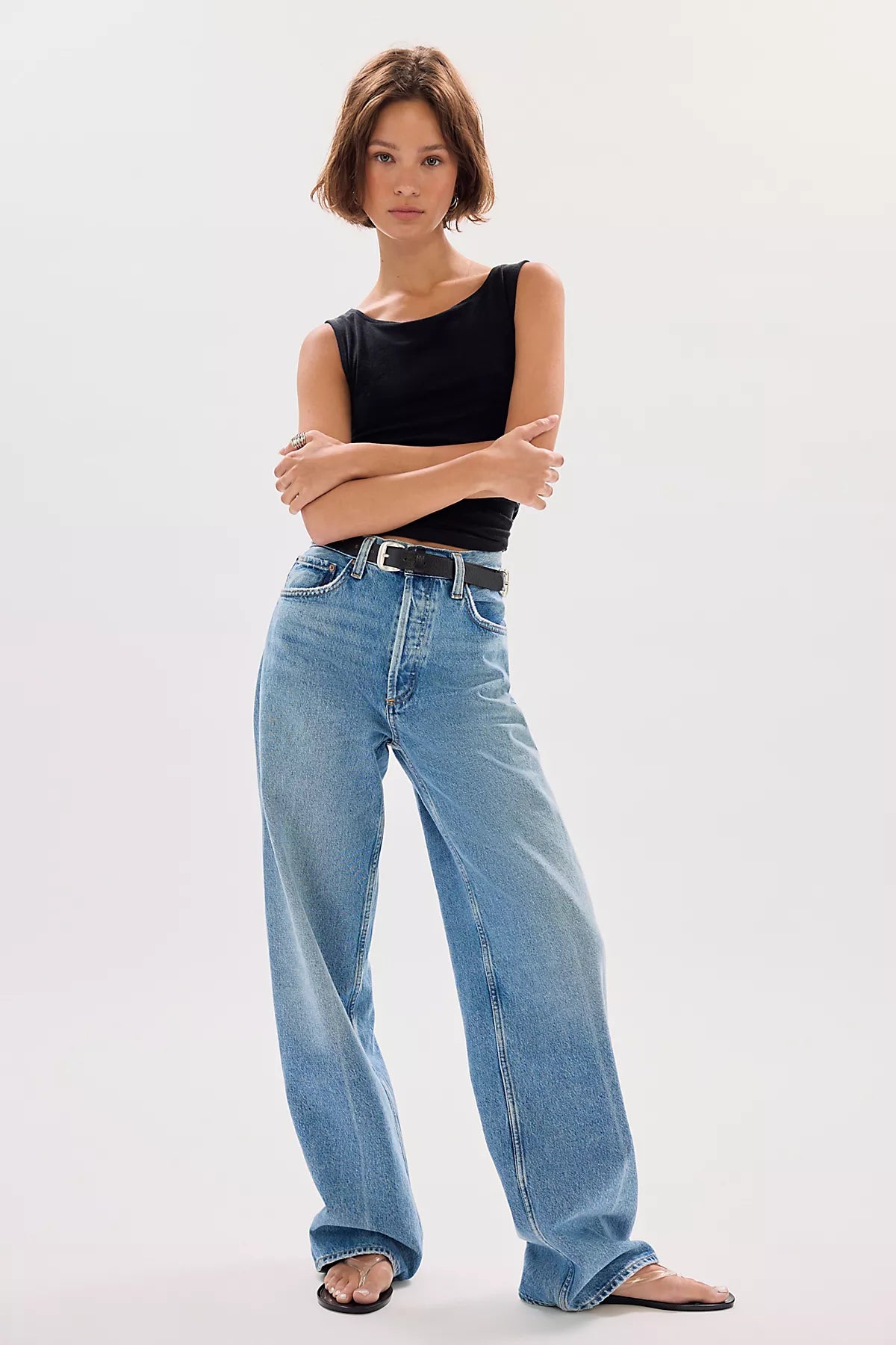 AGOLDE Long Arc Jeans