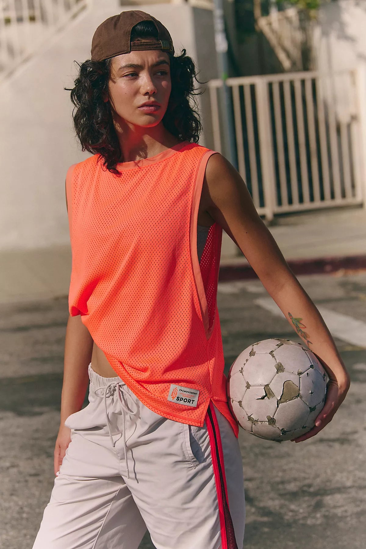 Penny Mesh Tank