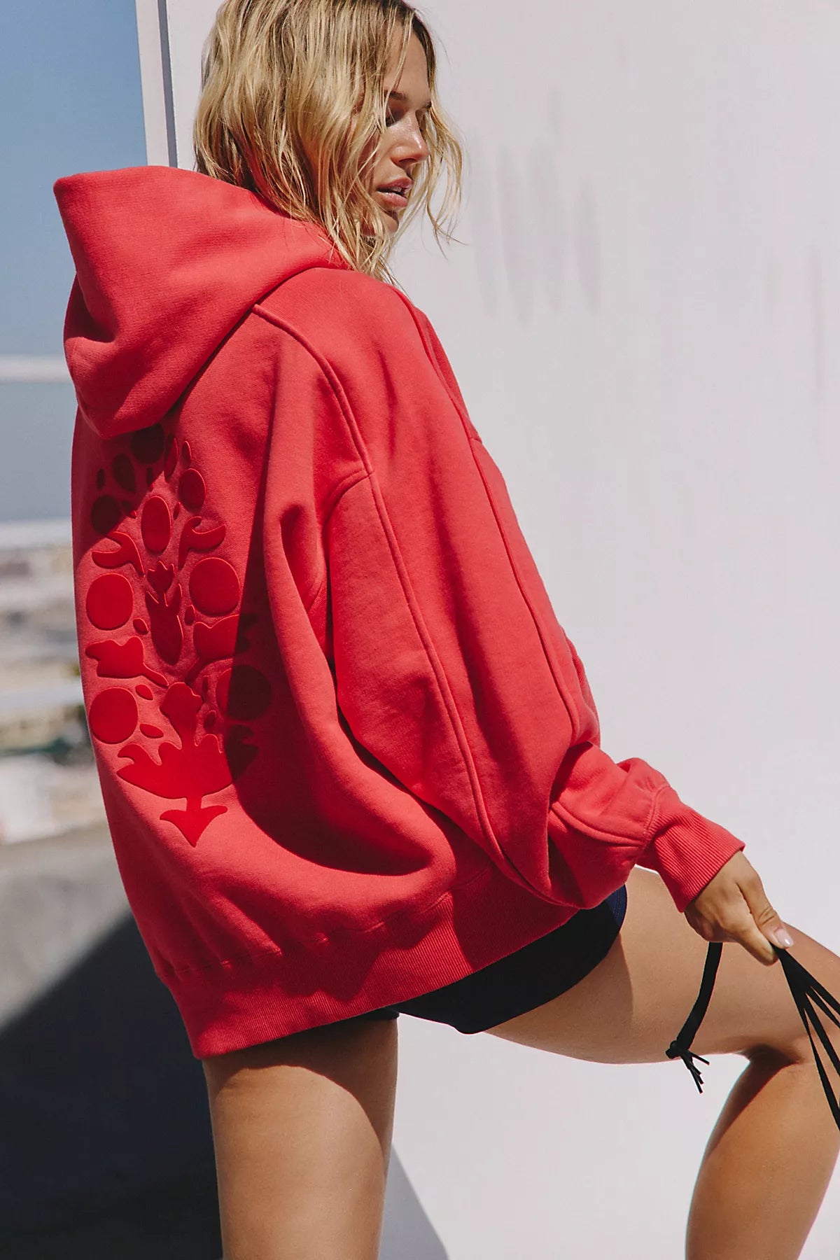 A Cut Above Flocked Buti Logo Hoodie