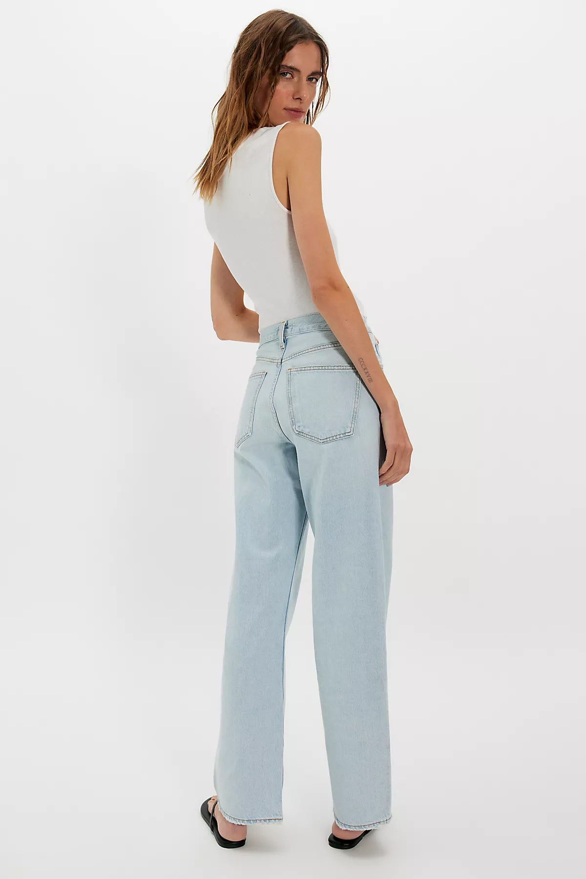 AGOLDE Long Arc Jeans