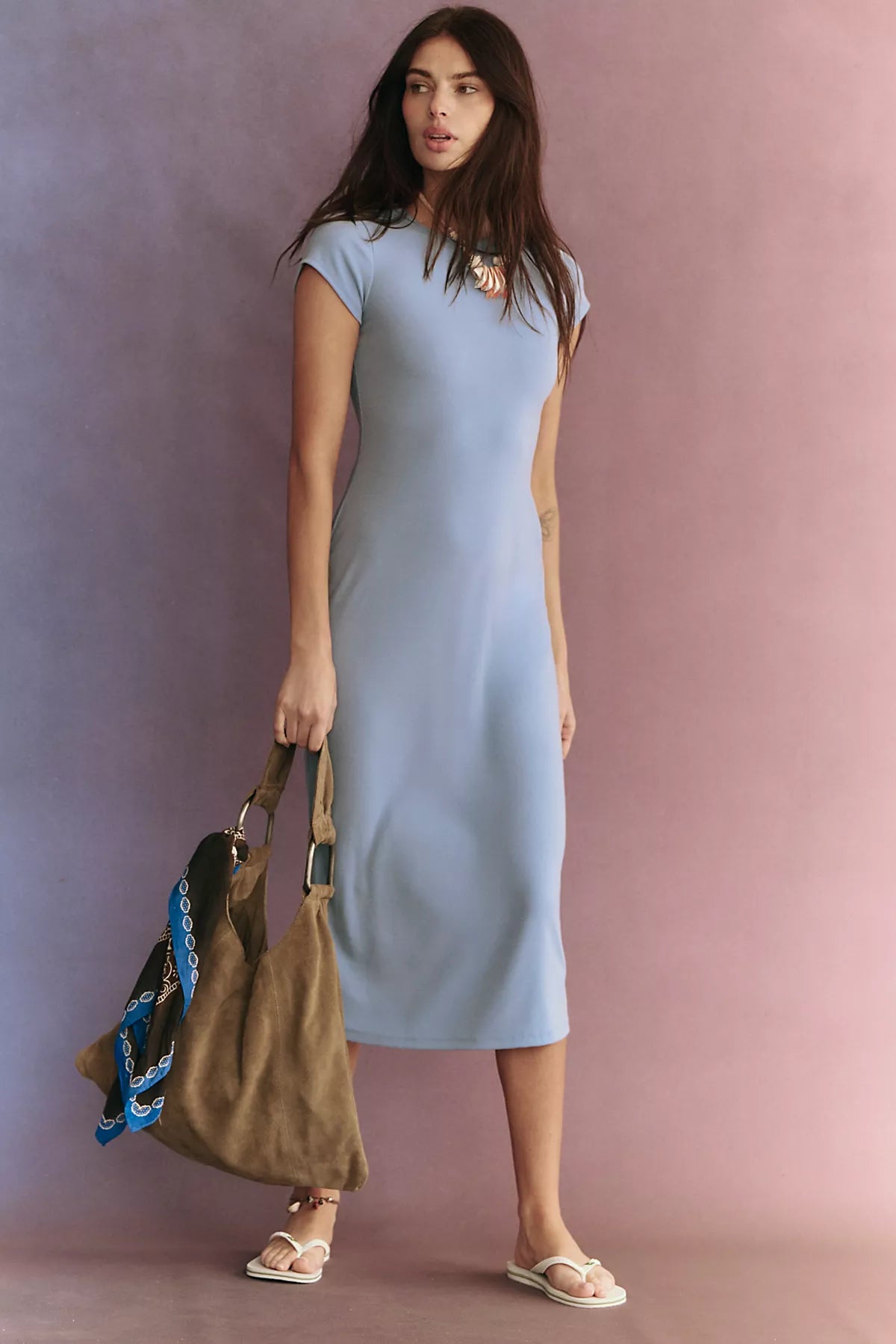 Good Feels Slim Midi Dress