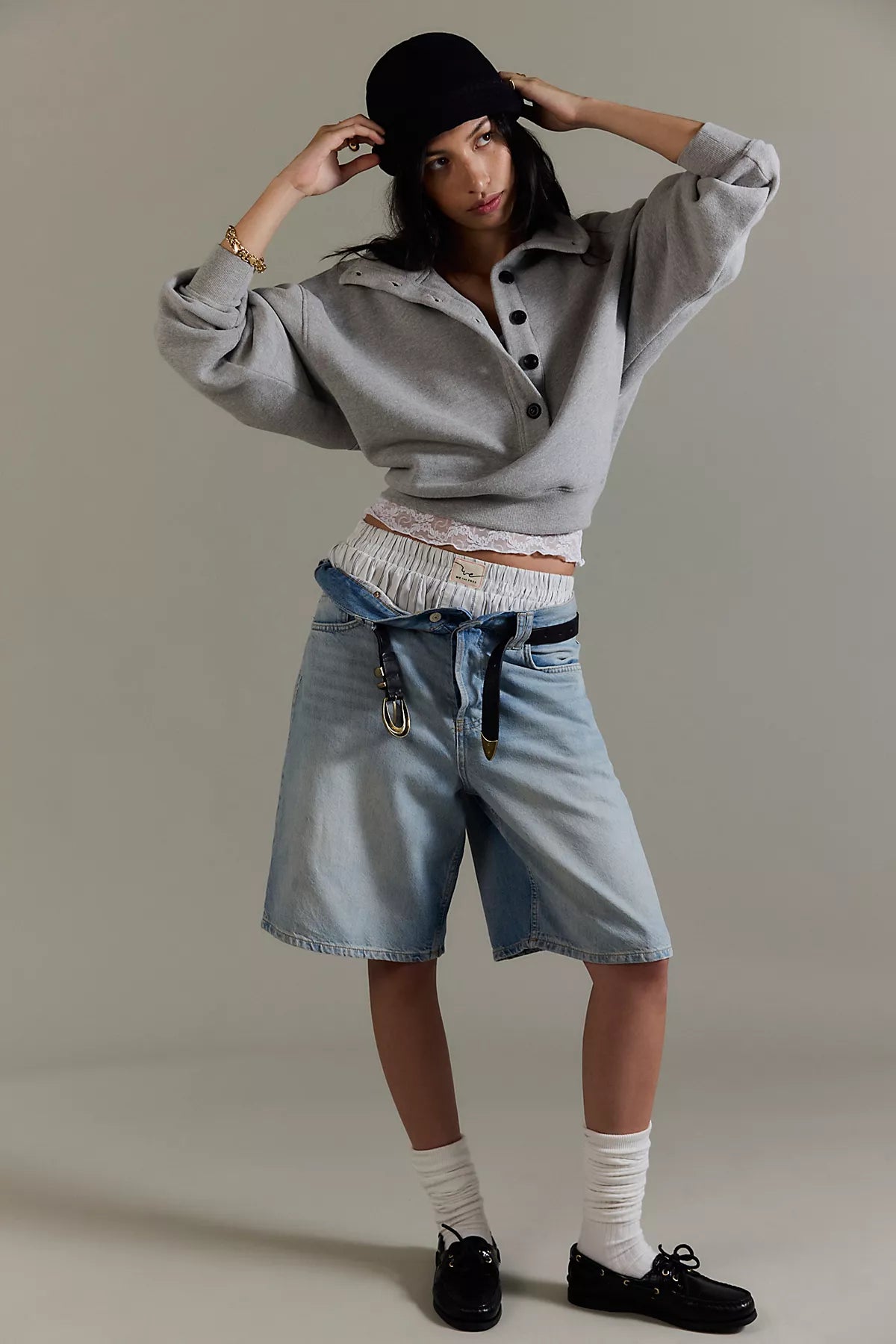 Citizens of Humanity Mirelle Funnel-Neck Sweatshirt