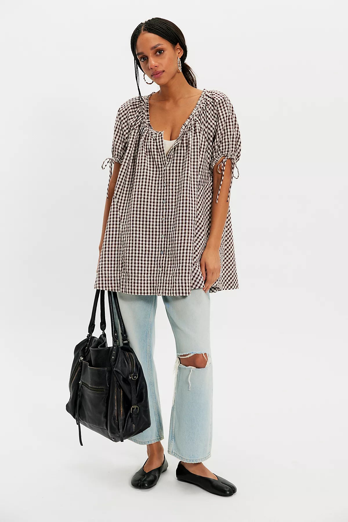 Farley Gingham Tunic