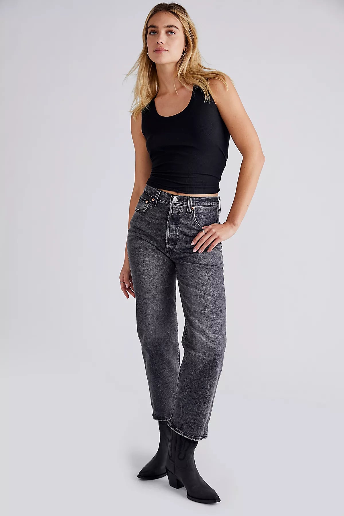 Levi's Ribcage Straight Ankle Jeans