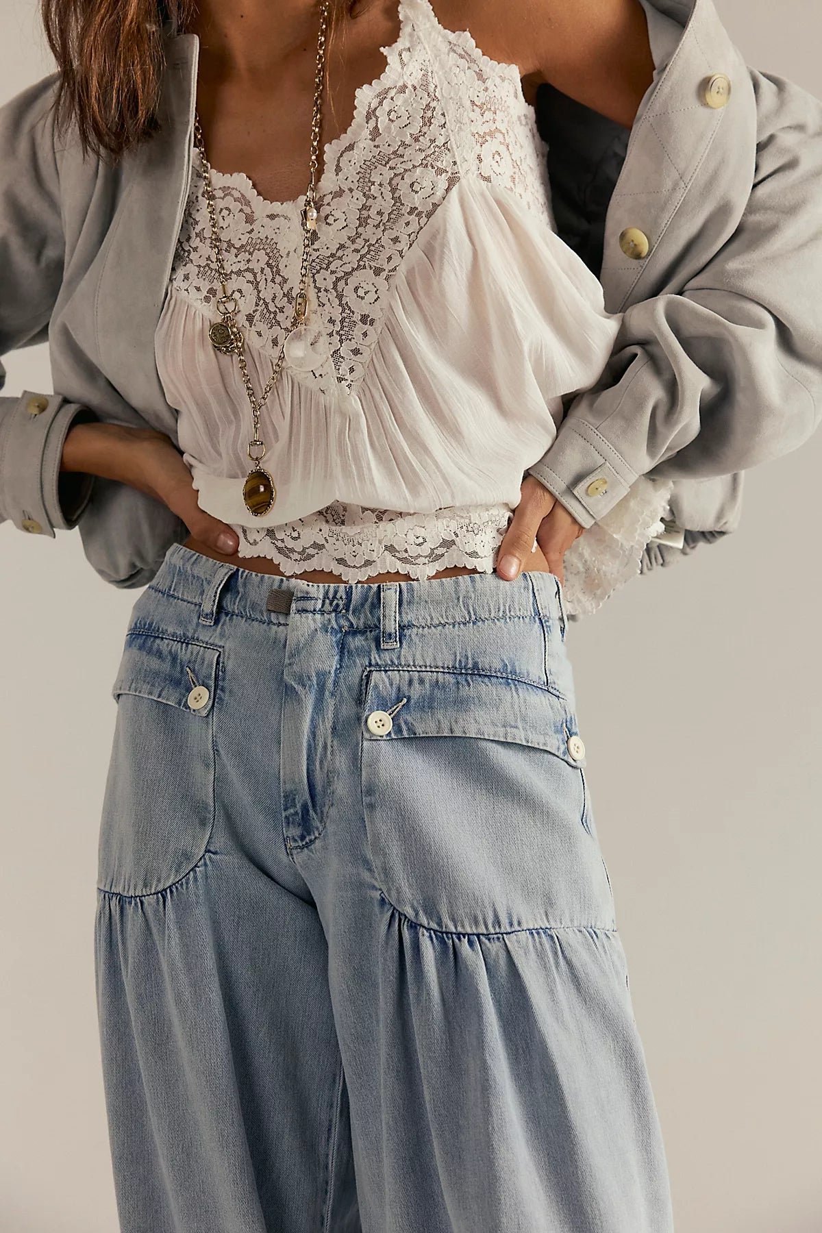 We The Free Lotus Balloon Jeans