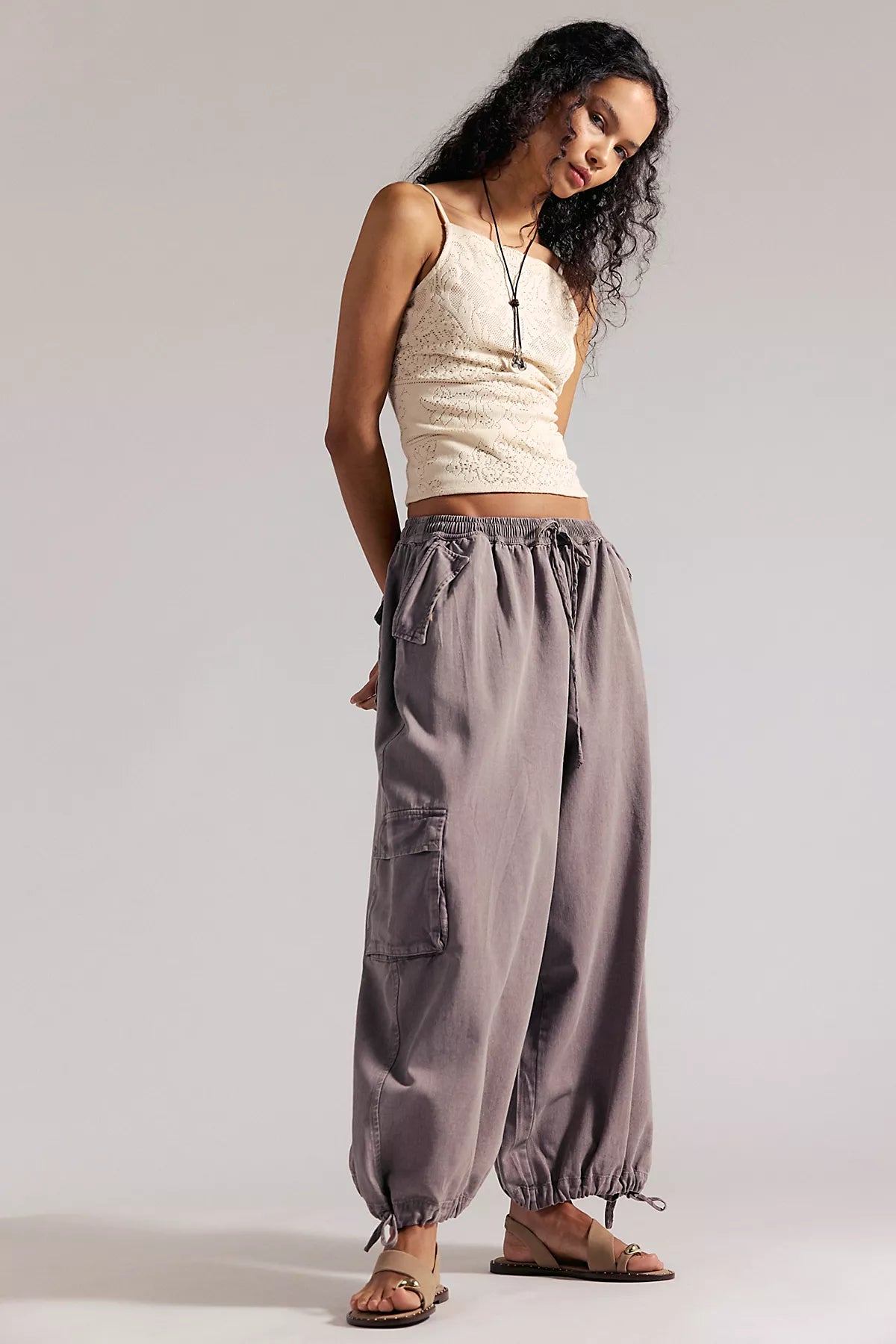 Bobbi Pull-On Cargo Trousers