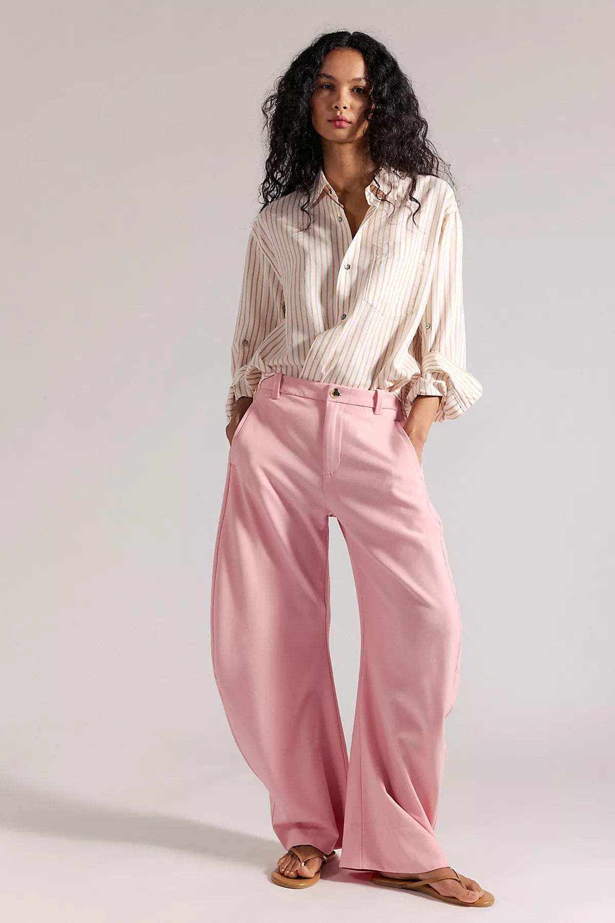 Spotlight Menswear Barrel Trousers