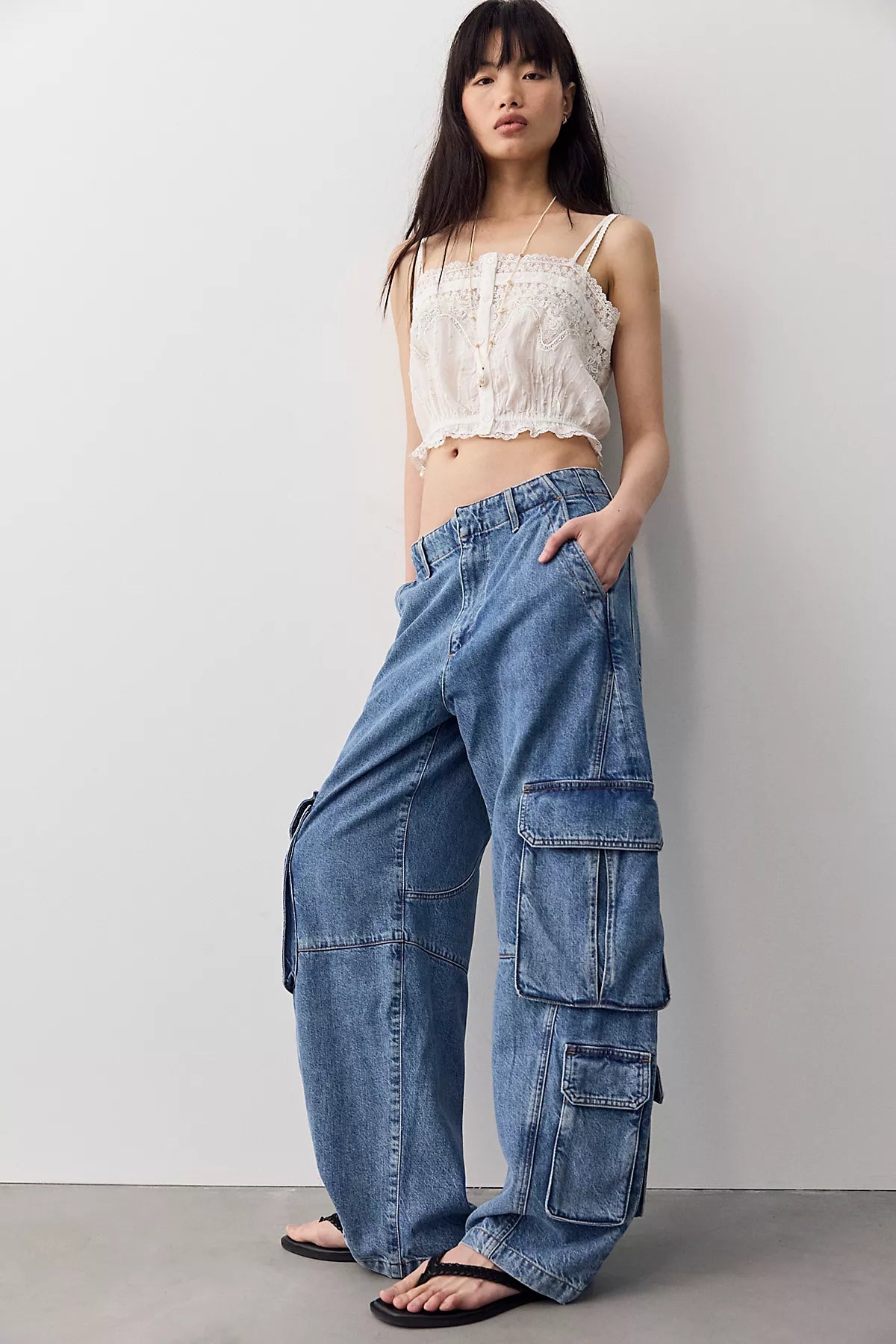 AGOLDE Ambika Utility Jeans