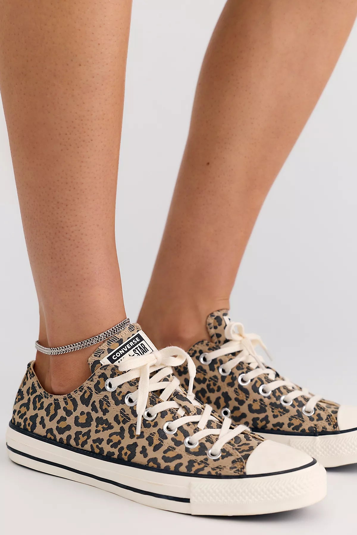 Chuck Taylor All Star Leopard Low-Top Sneakers