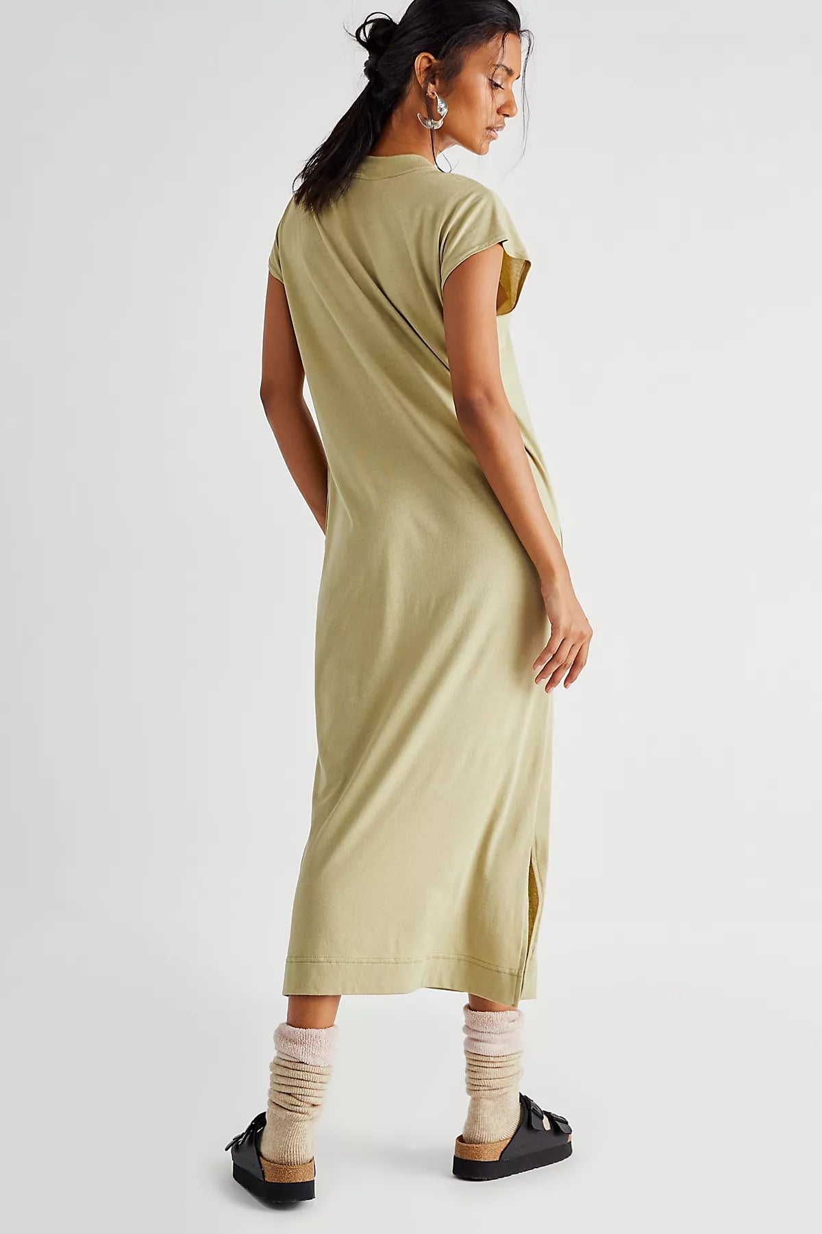 All Day Long Midi T-Shirt Dress