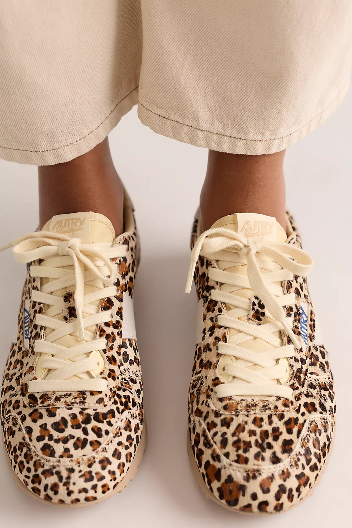Autry Windspin Low-Top Animal Sneakers