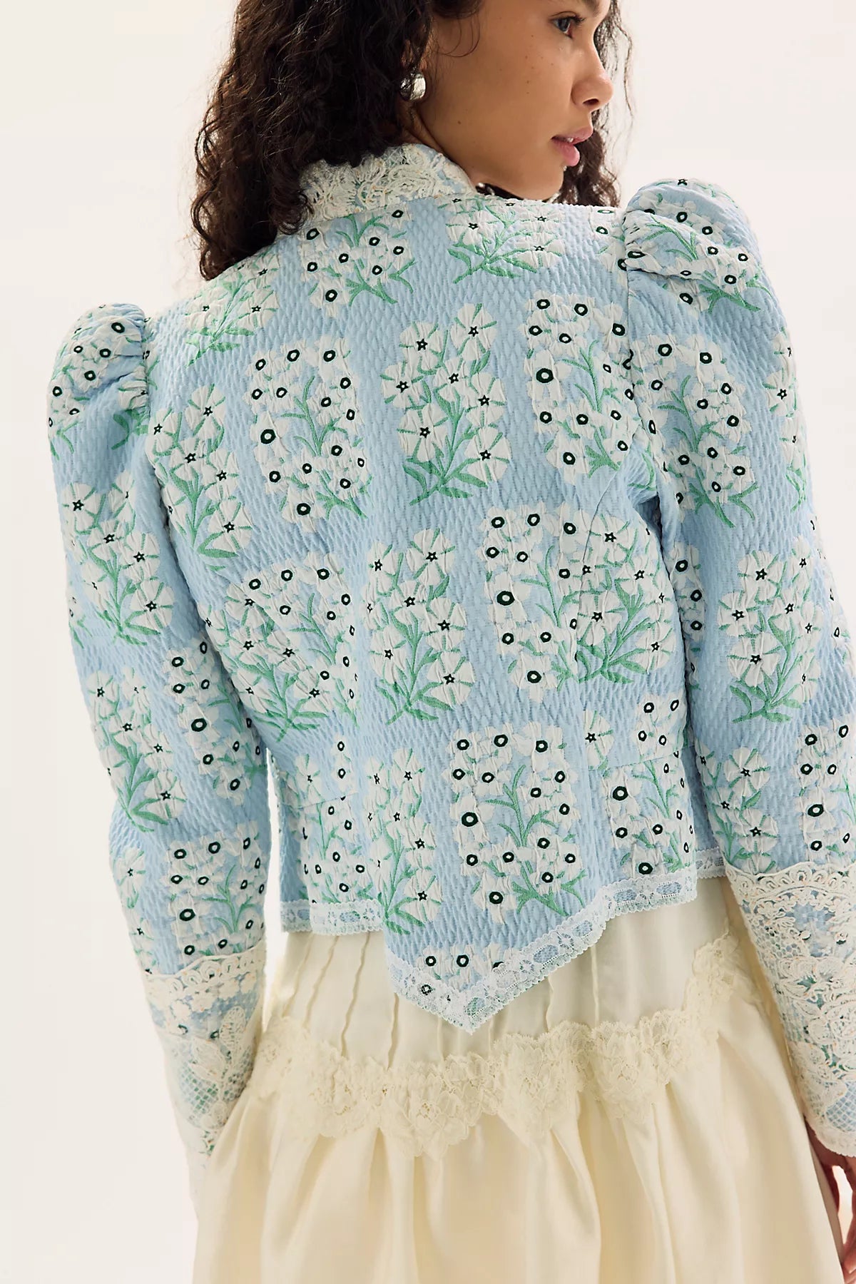 Anna Sui Victorian Brocade Jacket