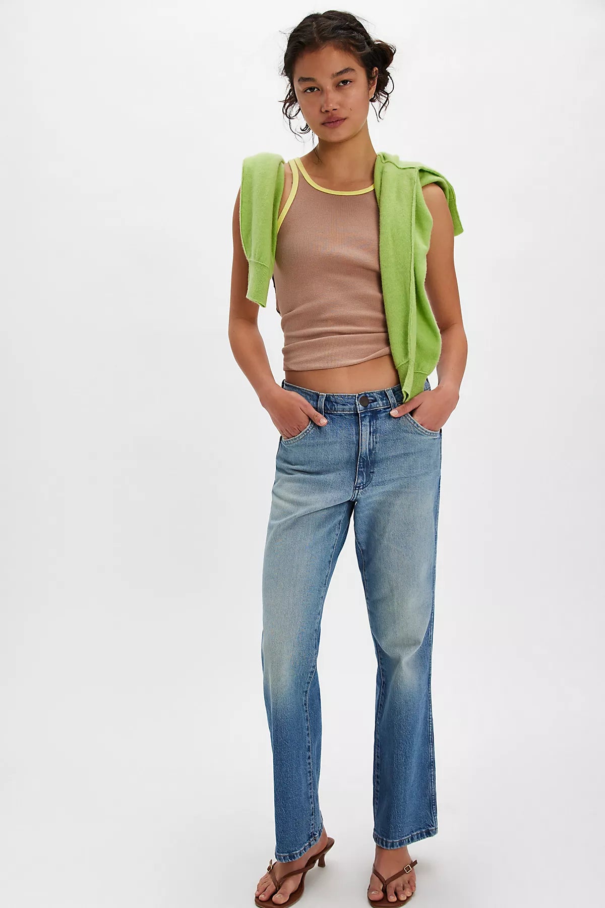 Wrangler Wrancher Mid-Rise Bootcut Jeans