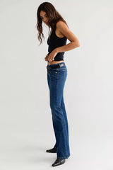 EB Denim Maria Slim Low-Rise Bootcut Jeans