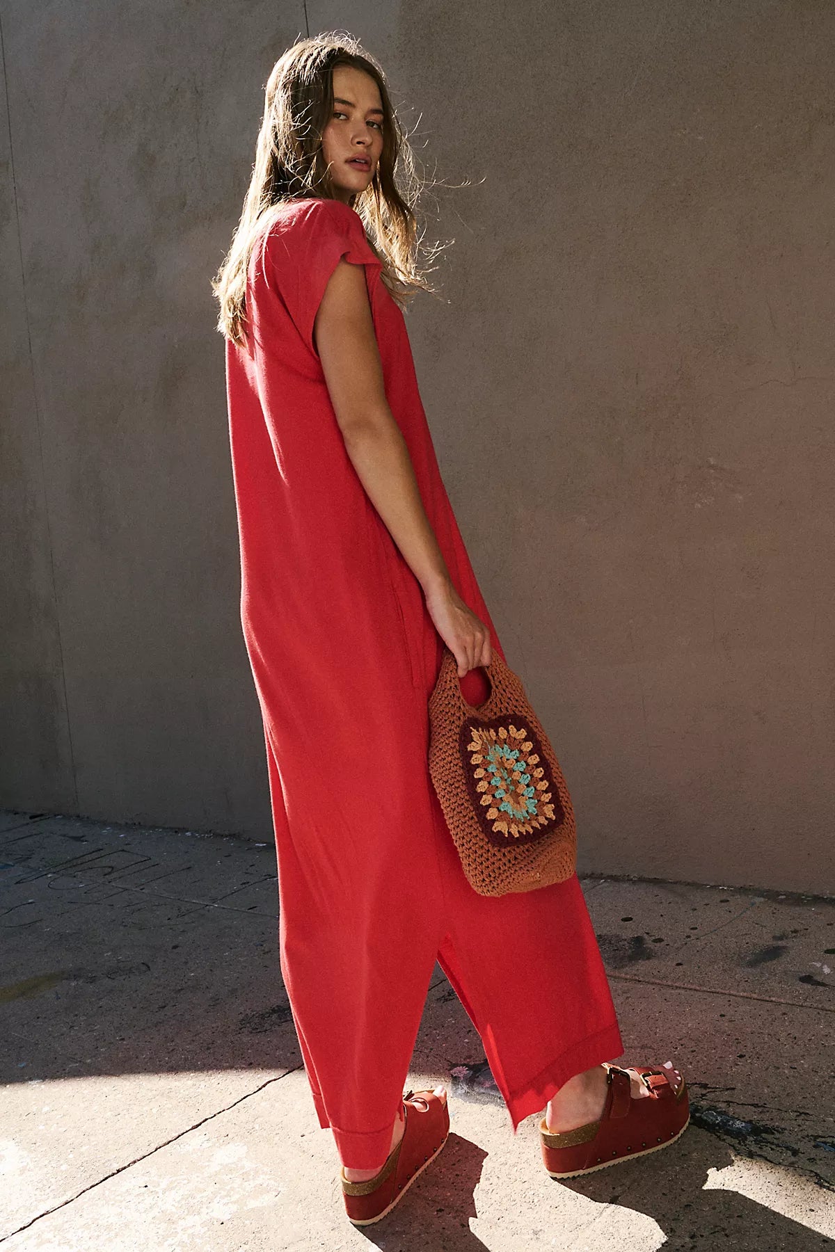 All Day Long Midi T-Shirt Dress
