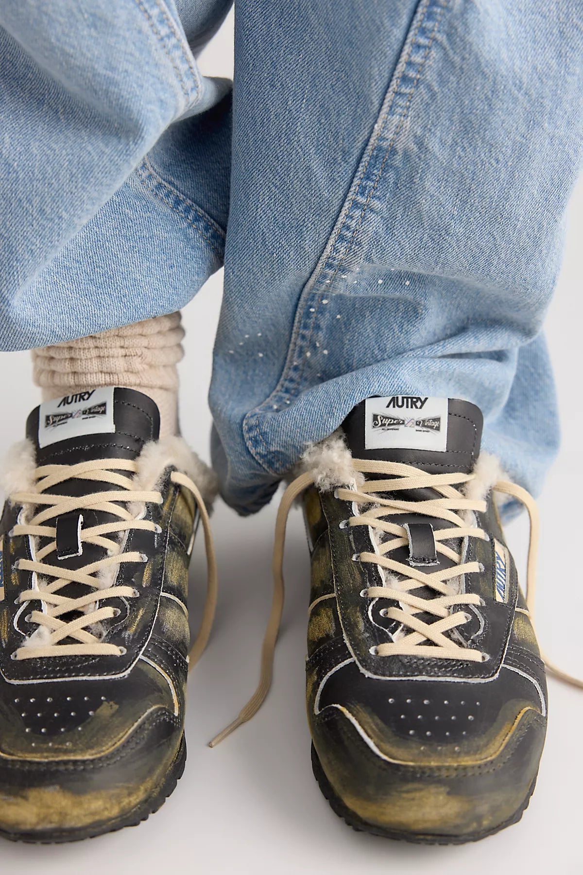 Autry Windspin Super Vintage Mule Sneakers