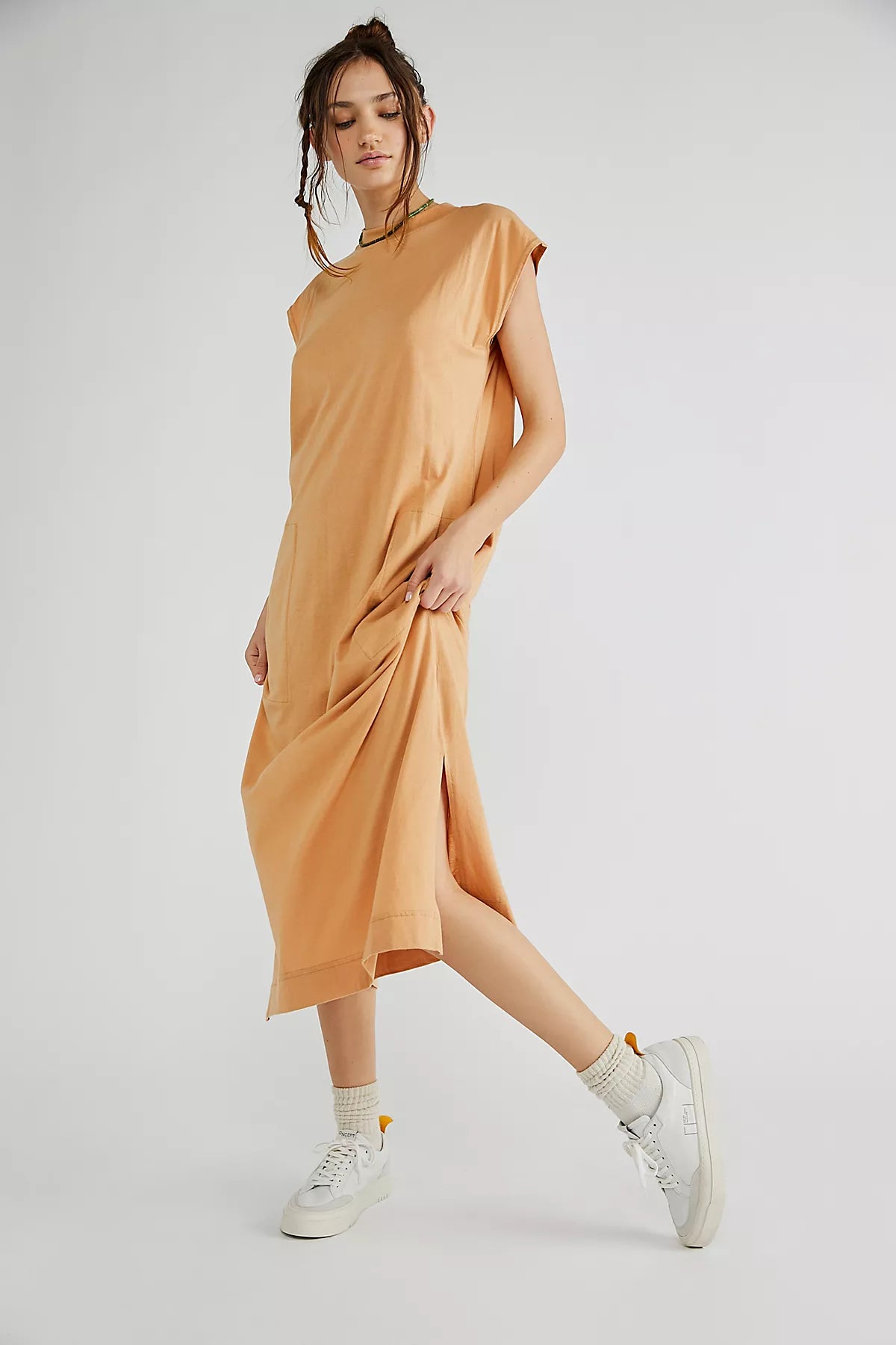 All Day Long Midi T-Shirt Dress