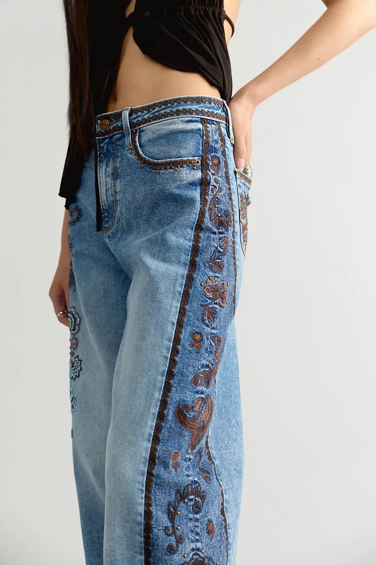 Driftwood Molly Wide-Leg Jeans