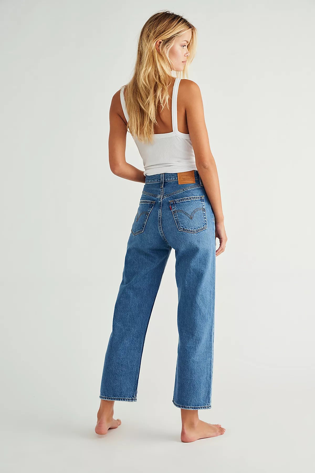 Levi's Ribcage Straight Ankle Jeans