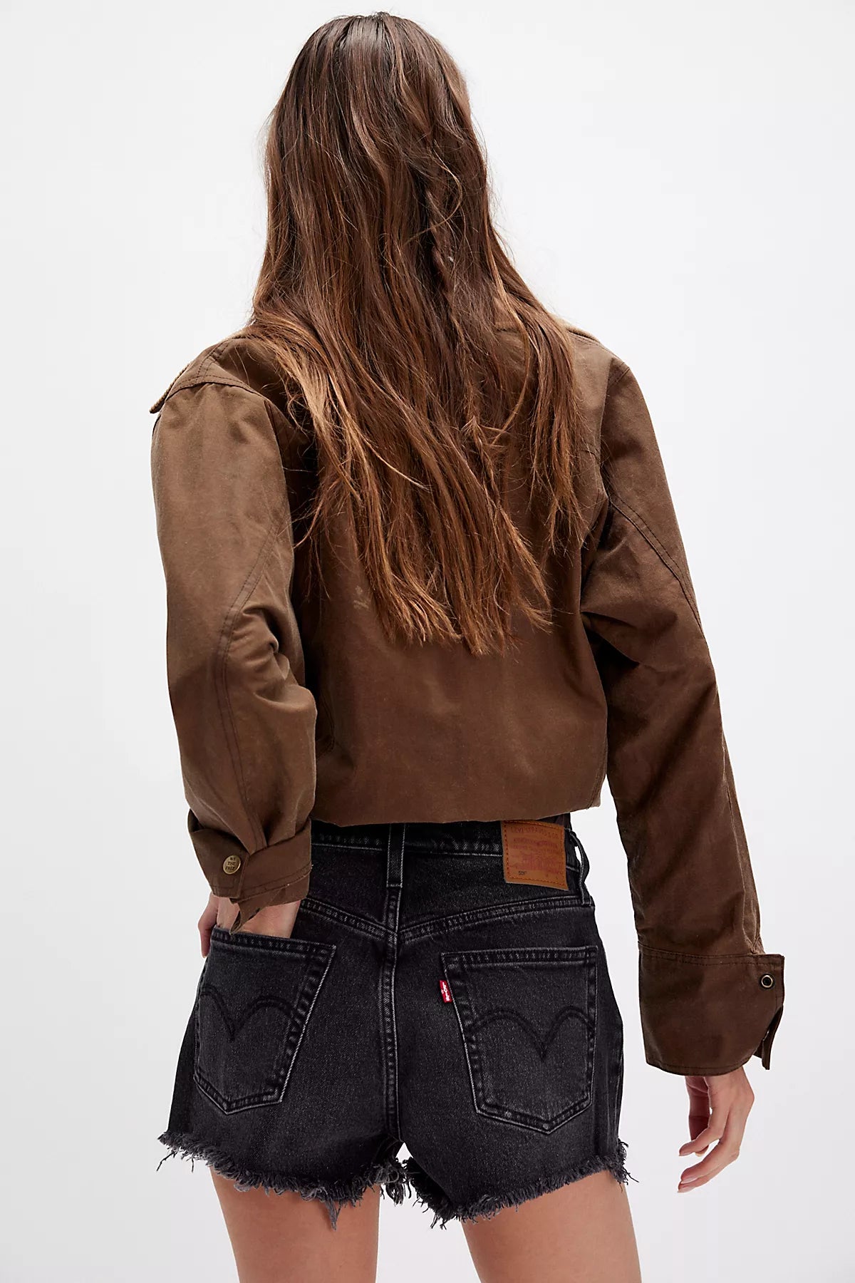 Levi’s 501 High-Rise Denim Shorts